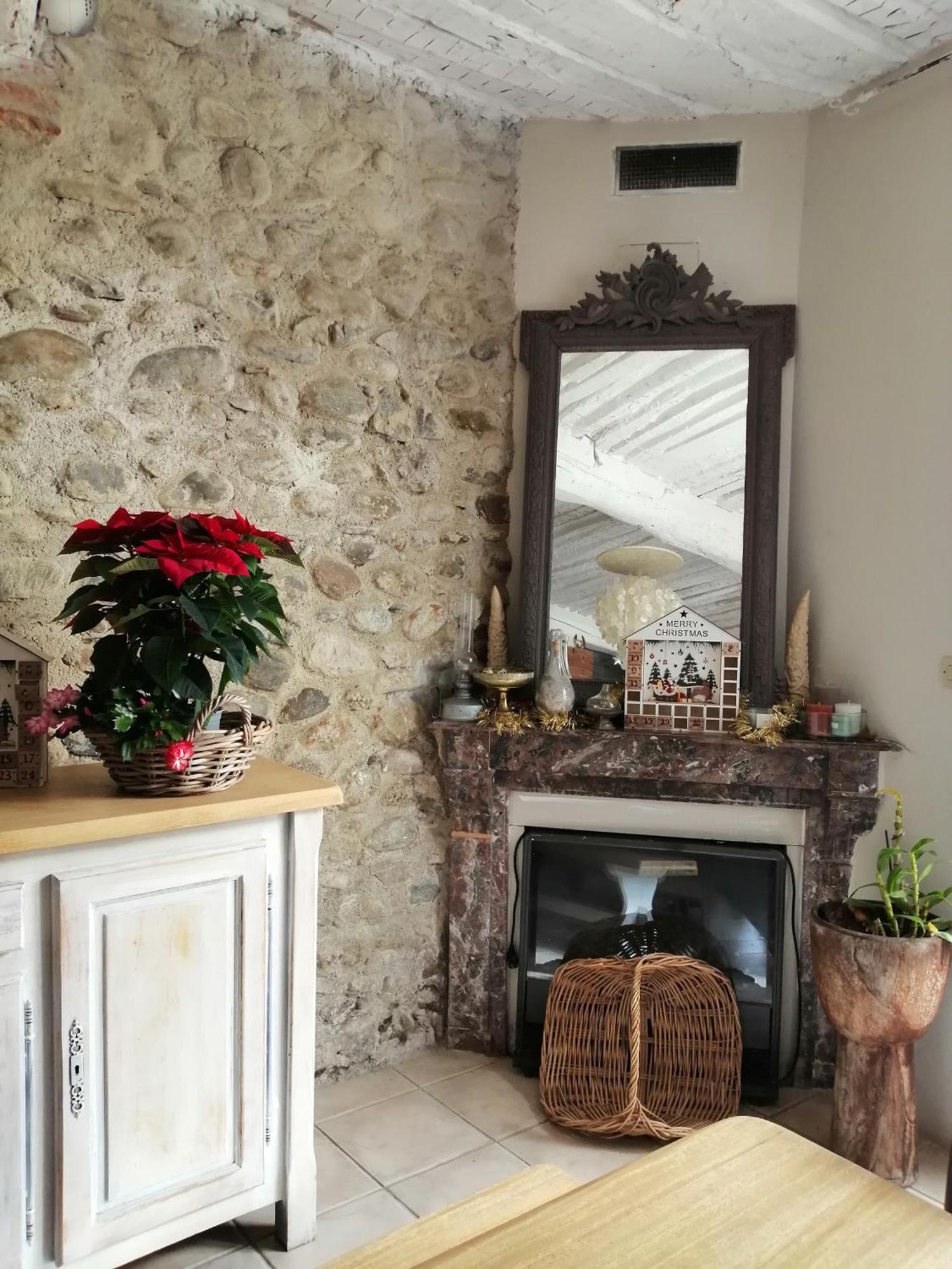 BELLE MAISON DE CARACTERE DE VILLAGE et STUDIO PISCINE Privée 9 PERS Millas Extérieur photo